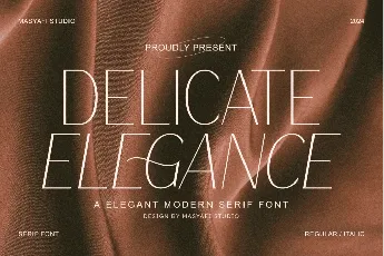 Delicate Elegance font