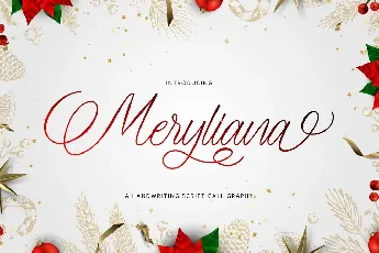 Meryliana Calligraphy Script font