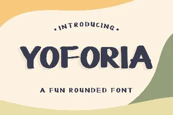 YOFORIA Rounded font