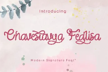 Chaveslavya Fedlisa font