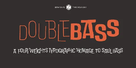 DoubleBass font