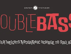 DoubleBass font