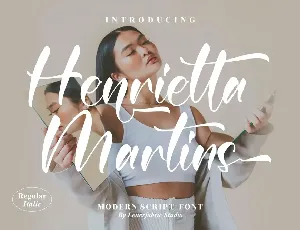 Henrietta Martins font