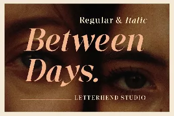 Between Days font