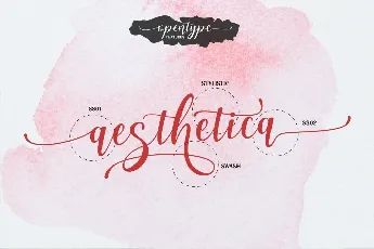 aesthetica demo font