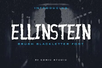 Ellinstein Brush font