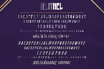 Belithel Free font