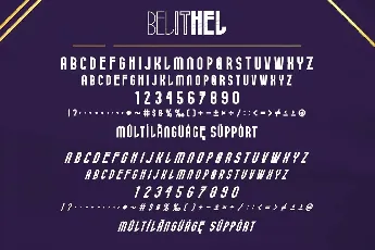 Belithel Free font