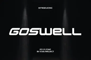 Goswell Demo font