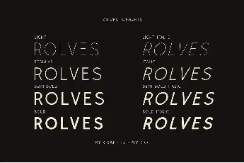 Rolves Free font