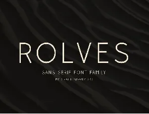 Rolves Free font