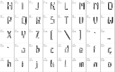 Qebrada font