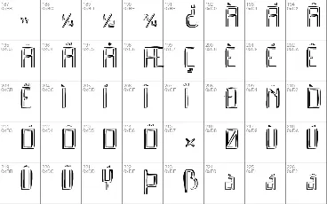 Qebrada font