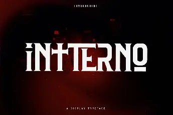 Intterno font