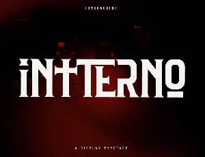 Intterno font