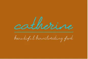 Catherine font