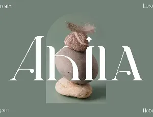 Akila font