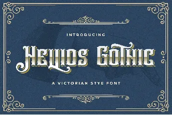 Hellios Gothic font