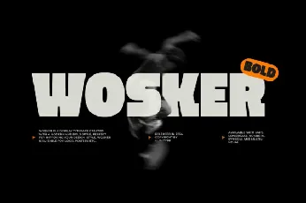 Wosker font