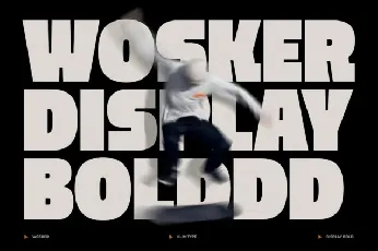 Wosker font