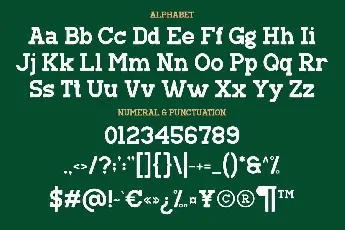 Manline Slabs font