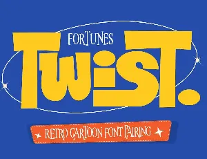 Twist font