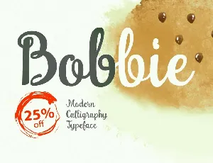 Bobbie font Free