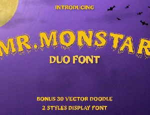 MR.MONSTAR font