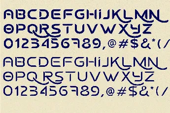 Keomot Unique Demo font