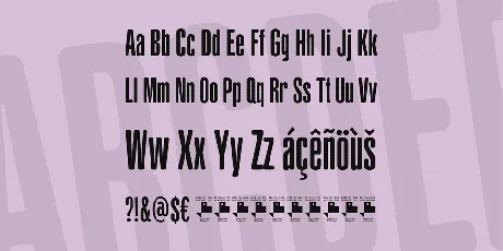 Yacarena Ultra FFP font