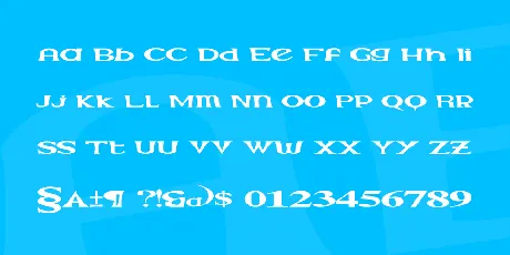 Extrano font