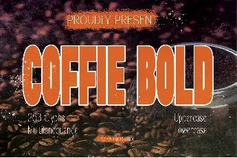 Coffie Bold font