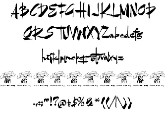 Goatskin Brush font