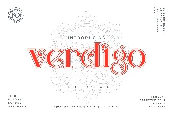 Verdigo font