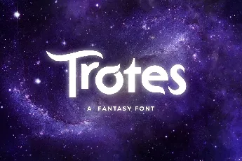 Trotes font