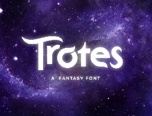 Trotes font