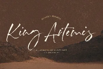 King Artemis font