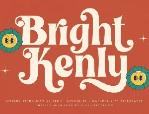 Bright Kenly font