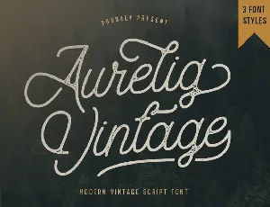 Aurelig font