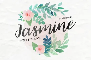 Jasmine Script Free font