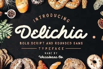 Delichia font