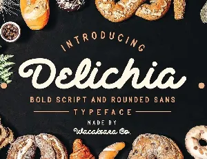 Delichia font