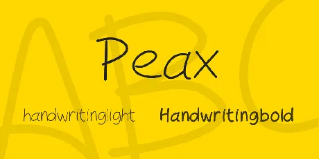 Peax font