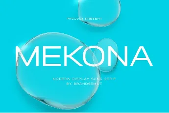 Mekona font