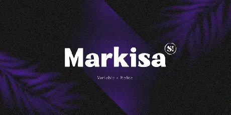 Markisa font