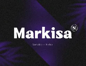 Markisa font