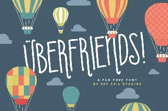 Uberfriends font