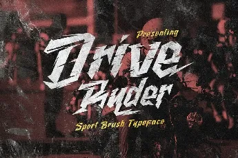 Drive Ryder font