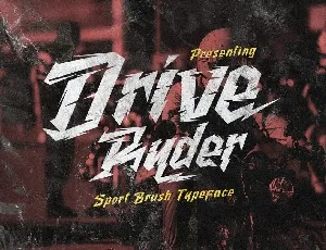 Drive Ryder font