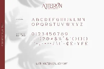 Atteron Elegant Serif Typeface font